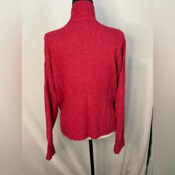 Icelandic designs red Cable Knit Sweater size medium‎ - Picture 4 of 10